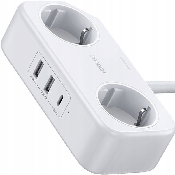 Ugreen-2x-USB-1x-USB-C-2x-Schuko